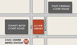 LA Law Library Map